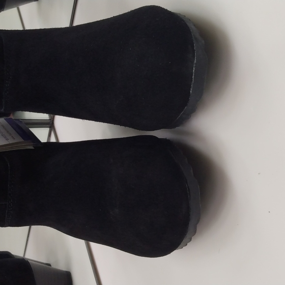 BASTIEN HENRI PIERRE CANADA AGATHA SUEDE BOOTIES 8 B - Picture 3 of 13